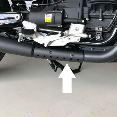 Mistral MG V9 sada ochranných tepelných krytů pro krátké koncovky, černé (pár)